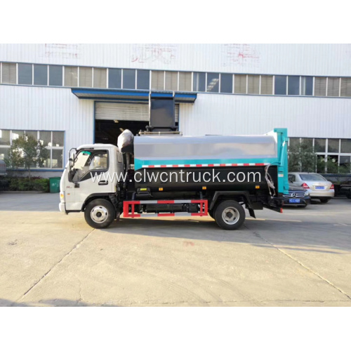 HOT SAlE JAC Side Loader Recycling Rubbish Truck